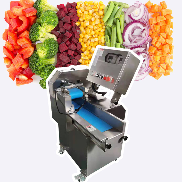 Vegetable and Fruit Cutting Machine Potato Carrot Tomato Mango fruit Dice Dicer Coconut Dicing Machine