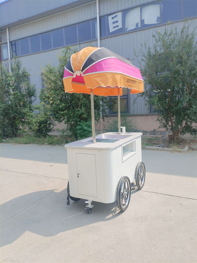 Ice Cream Display mexican gelato ice cream cart for sale