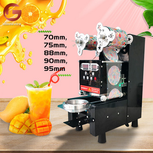 High Speed Bubble Tea fully Automatic Cup Sealing Machine/Tabletop Sealers/Plastic Cup Sealer