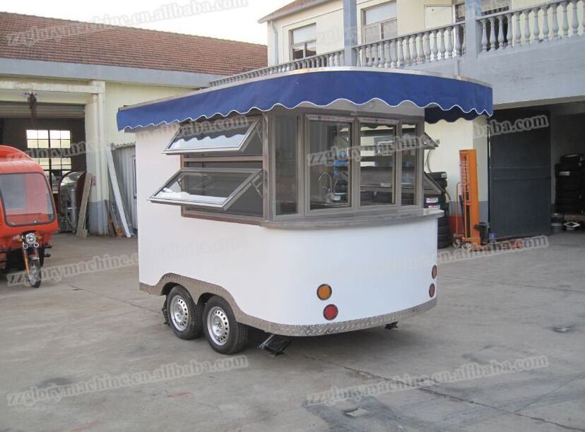 Pizza Food Cart For Sale/ Mobile Food Kiosk/ Mobile Coffee Shop With Wheels Design