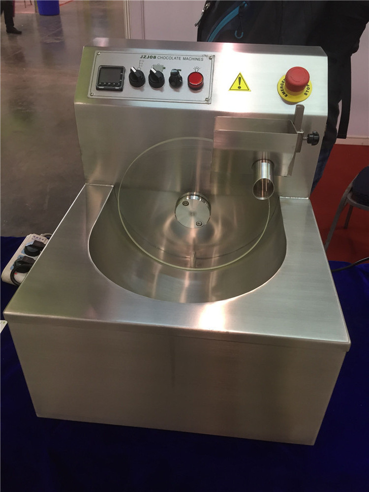 8KG 15KG 30KG Chocolate Melting Tempering Machine With Vibration Table For Sale