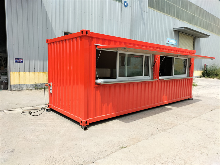 Cafe Container 20ft Shipping Container Bar Portable Coffee Commerical Container Kitchen For Sale