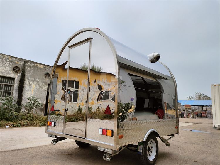 Flavors on the Move: Outdoor BBQ Street Mobile Catering Carts for Sale