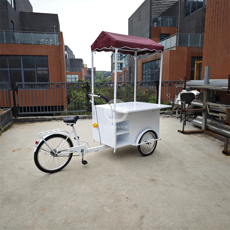 Street Mobile Food Truck Cart Trailer Van Bicycle Mobile Canteen Trucks For Sale Fast Food Van Australia