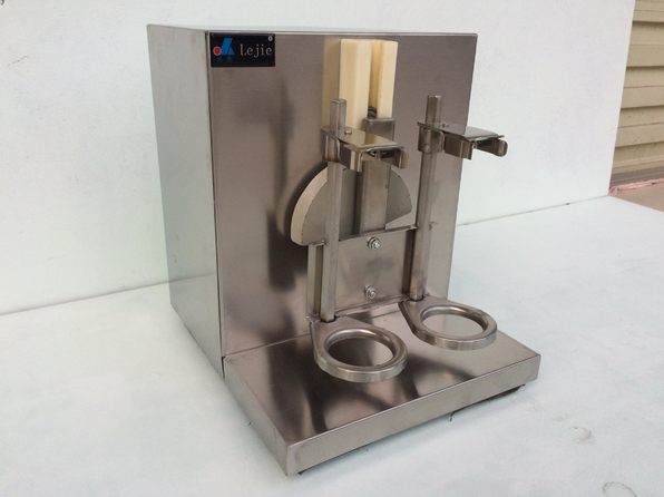 Wholesale Bubble Tea Shaker Double-Cups Milk Tea 500/700ml Bottles Stainless Steel Auto Bubble Tea Shaking Machine