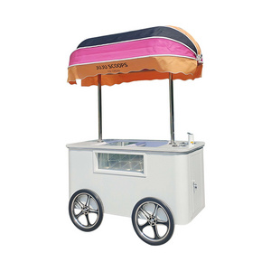 Ice Cream Display mexican gelato ice cream cart for sale