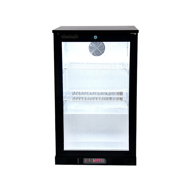 Commercial glass door mini display fridge/Energy Drink Refrigerator