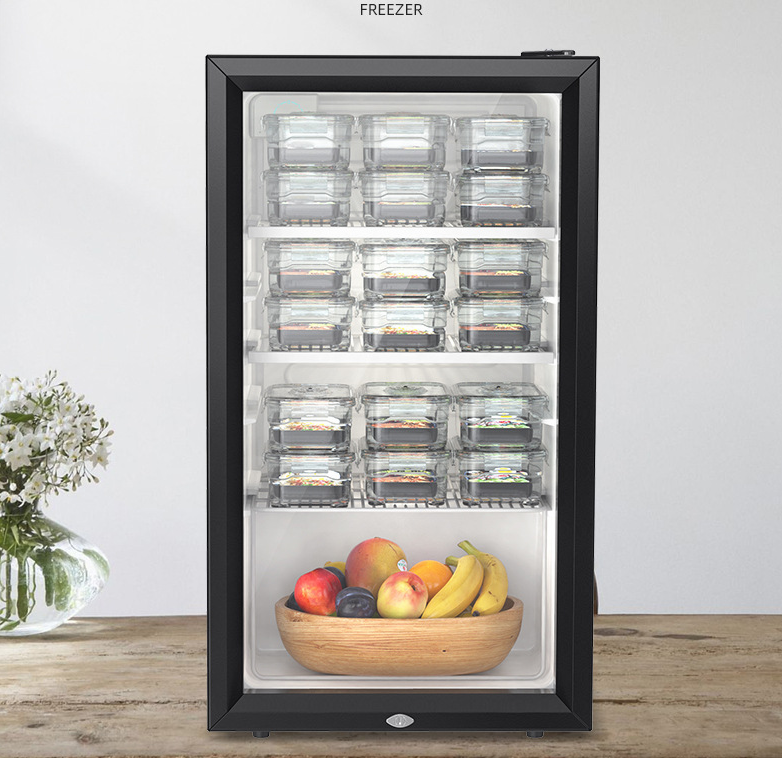 Commercial glass door mini display fridge/Energy Drink Refrigerator