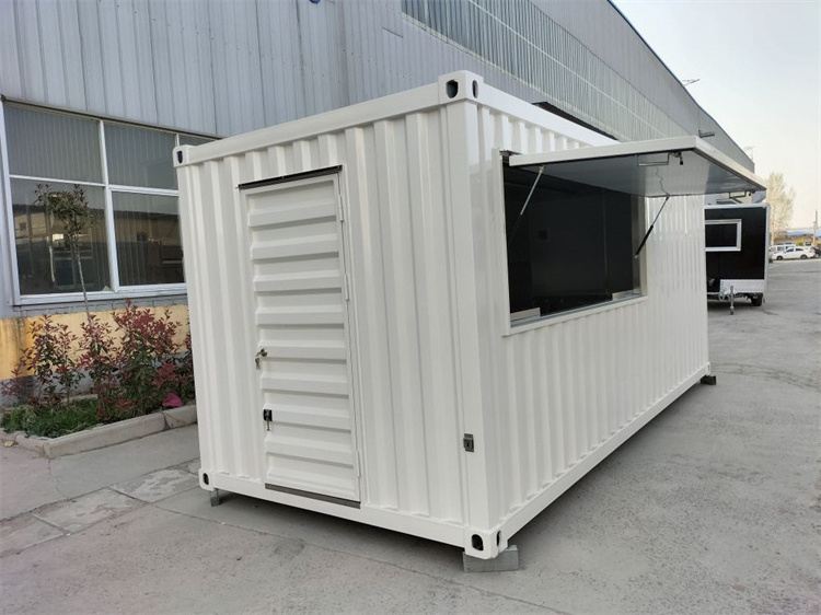 Container Kiosk Prefabricated Modular Cheap Restaurant Building for food business