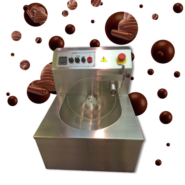 8KG 15KG 30KG Chocolate Melting Tempering Machine With Vibration Table For Sale