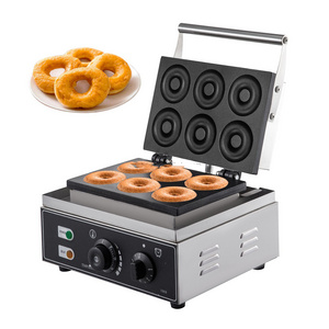 Commercial donut machine Electric Donut Maker 12 Holes Commercial Donut Machine 2000W Electric Doughnut Machine Double-Side