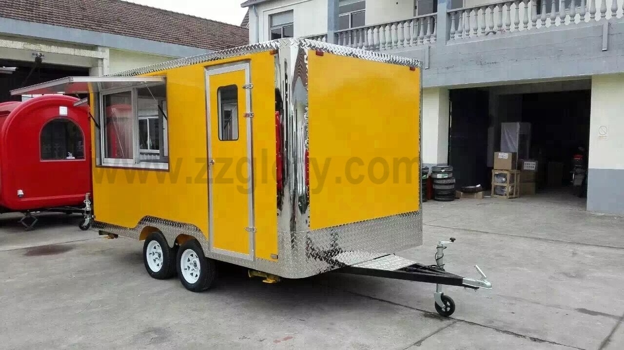 Fast Food Kiosk Street Modular Food Kiosk Barbecue Grill Taco Cart For Sale Food Truck Riyadh Ice Kiosk Modern