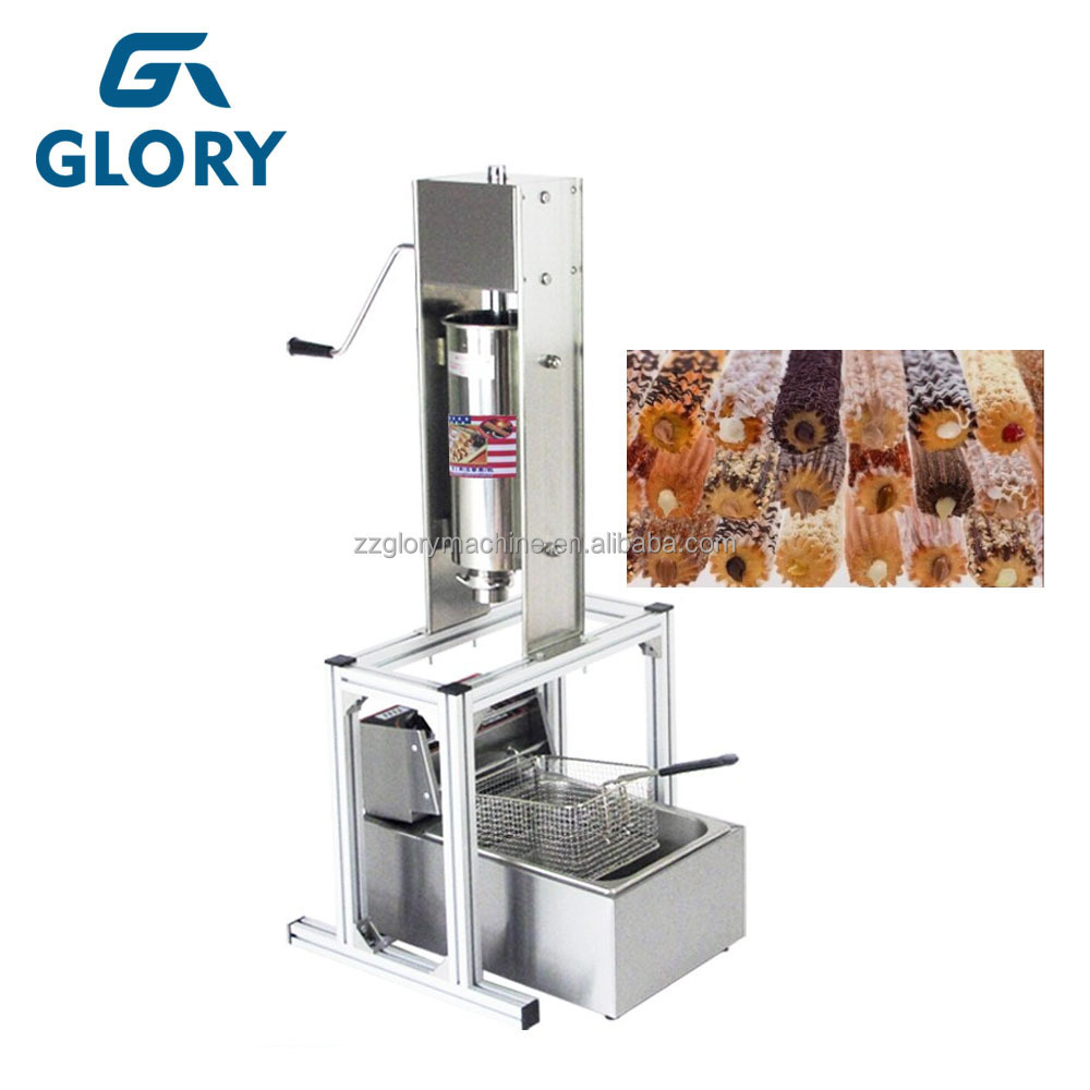 China Wholesale Spain Mini Churros Making Machine with Fryer and Filler/Churro Maker Machine for Sale