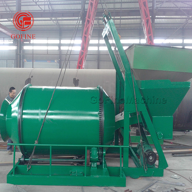 bulk granule fertilizer mixer mass pellet fertilizer mixing machine