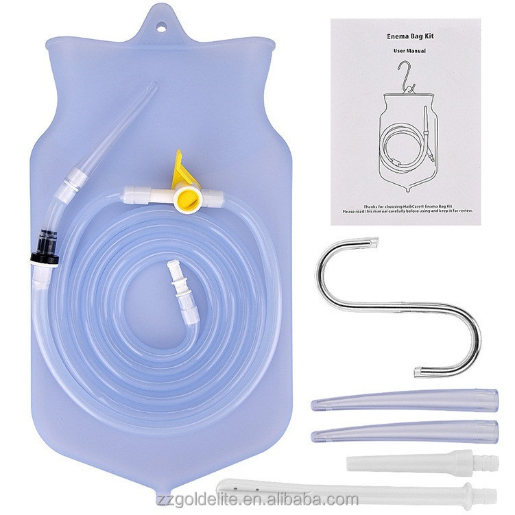 reusable enema bag enenma kit for home colon cleanse