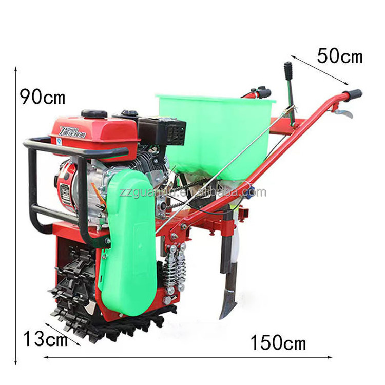 Diesel power mini tiller Agricultural machinery equipment diesel cultivator motocultor two wheel walking tractor