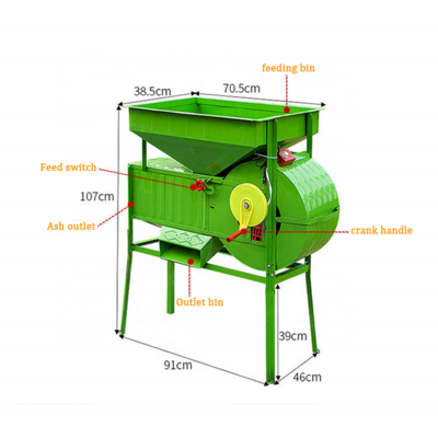 ZZGD automatic small Soybean corn wheat rice wind sorter grain seeds winnowing cleaner machine for sale