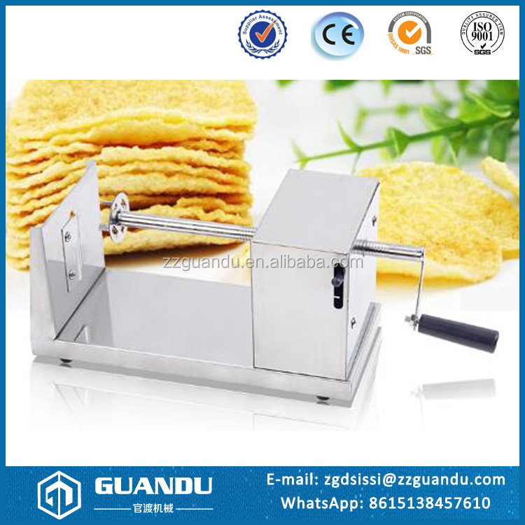 Price potato cutter / spiral potato twister cutter / electric spiral potato cutter