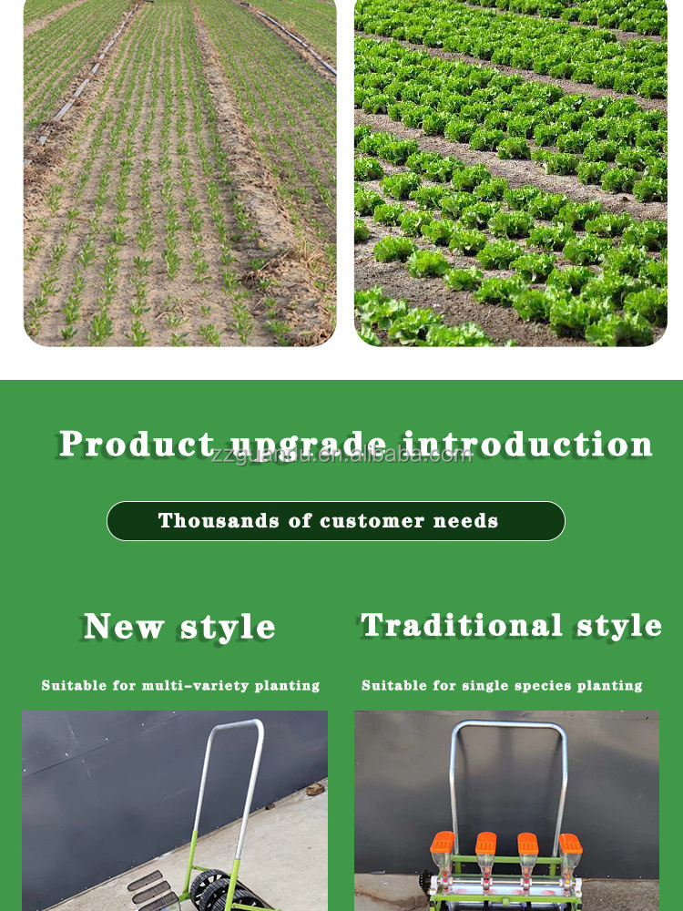 ZZGD Small agricultural hand push electric and gasoline model small seed planter onion planter for sale manual vegetable seeder