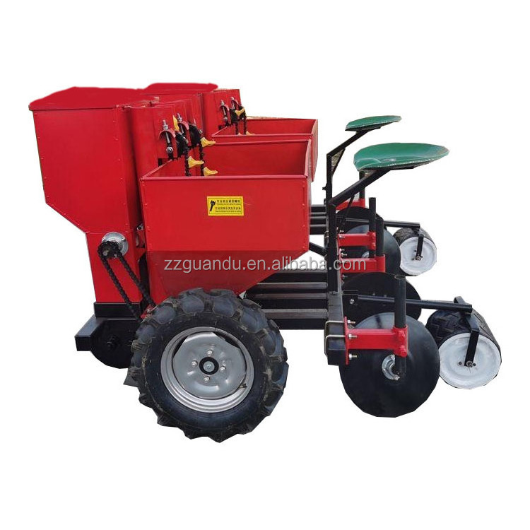 ZZGD Hot sale China small potato seeder machine one two rows potato planter for walking tractor