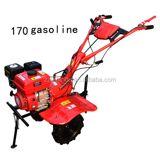 POWERTEC 6.5HP garden tools hand push mini gasoline tiller gas power Tillers (HP950)