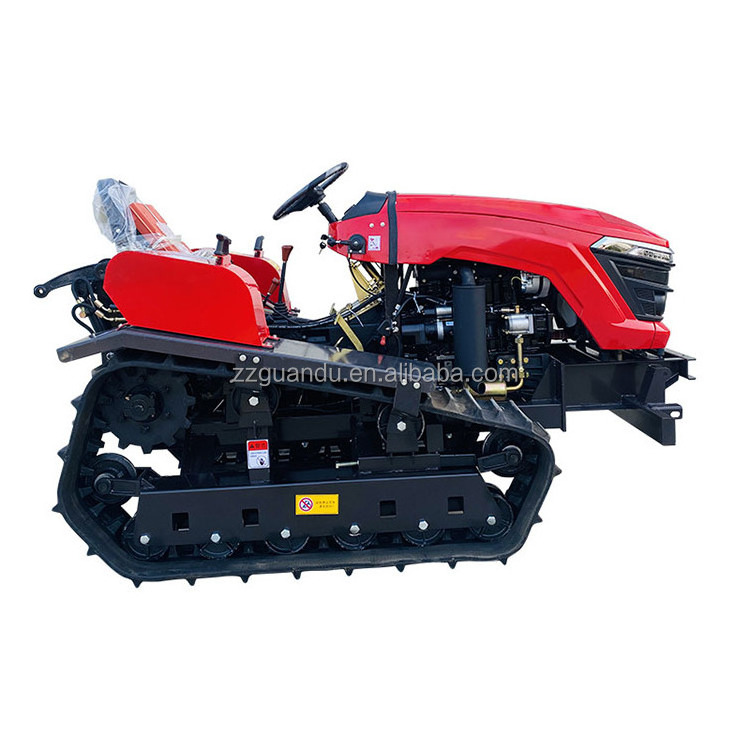 50HP 80HP Crawler Tractor with Bucket and Excavators / 25hp 35HP mini small crawler tractors used for Paddy field and dry field