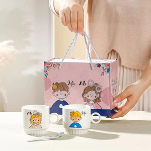 New Trend Style Mr and Mrs Mugs Ceramic Cups the Prince and the Princess Couple Coffee Mugs Gift Sets