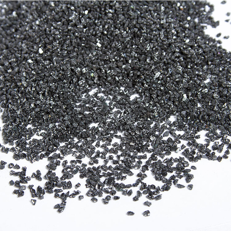 black silicon carbide rock tumbling media 60/90 150/220  F400 F600 F1000