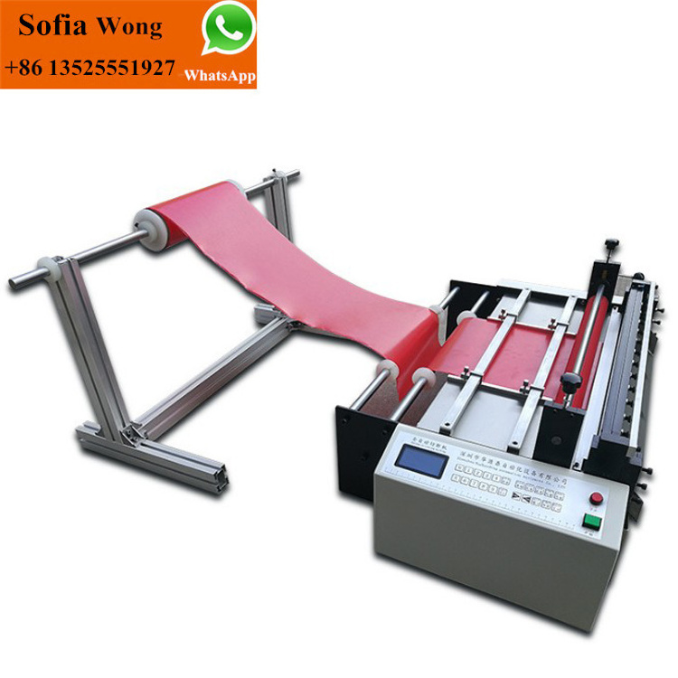 Thin Metal Sheet Roll To Sheet Cutting Machine Aluminum Foil Cutter Die Cutting Machine