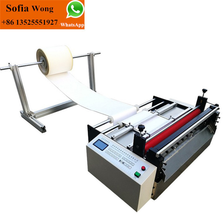 Thin Metal Sheet Roll To Sheet Cutting Machine Aluminum Foil Cutter Die Cutting Machine