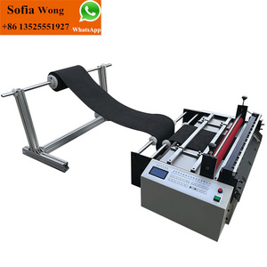 Thin Metal Sheet Roll To Sheet Cutting Machine Aluminum Foil Cutter Die Cutting Machine