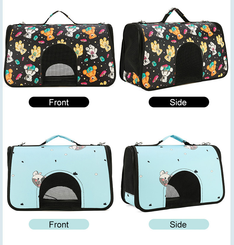 Cat bag portable pet out bag dog handbag messenger backpack pet take out travel bag