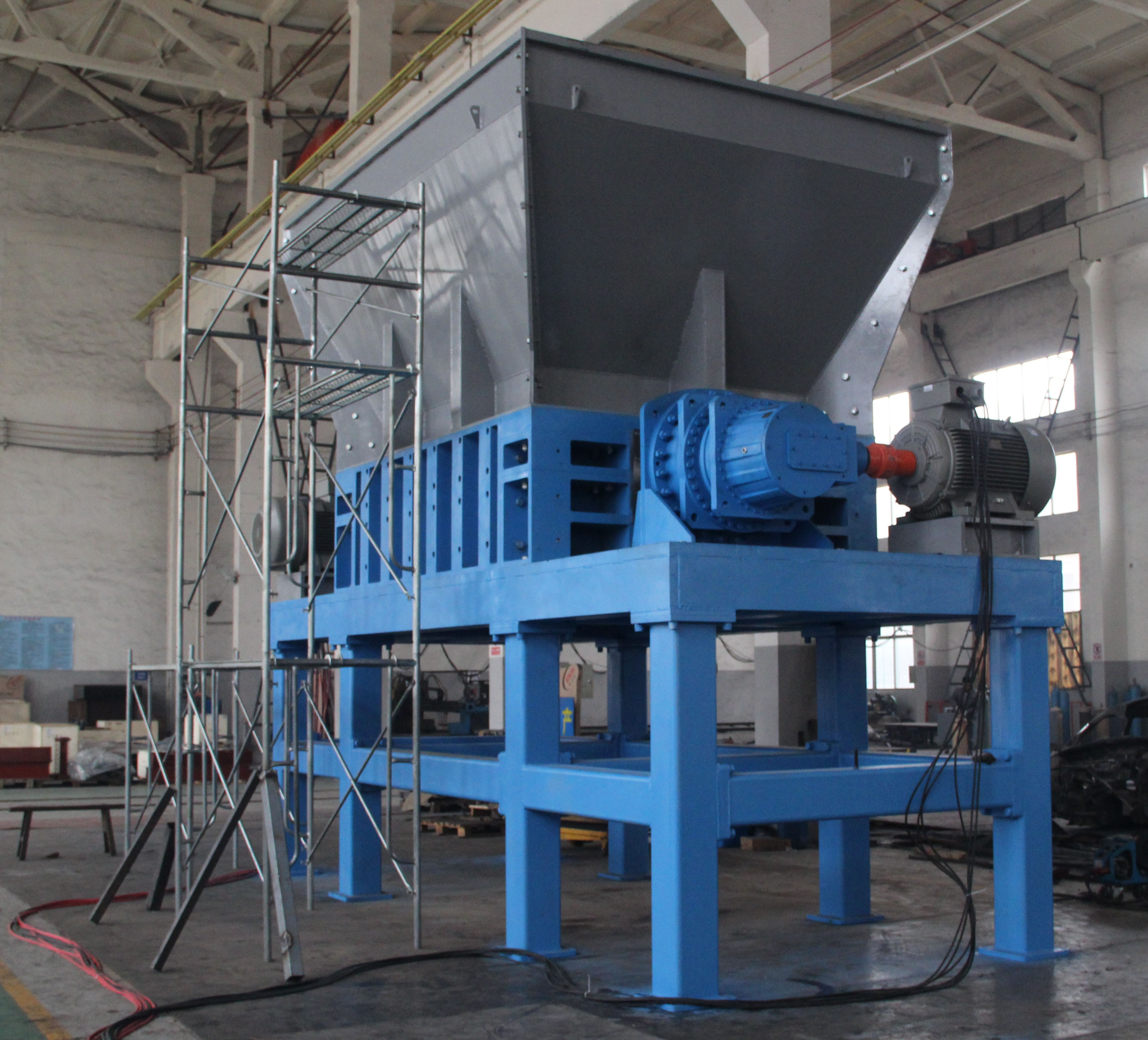 Scrap Shredder Machine Used Waste Metal Metal for Sale Manufacturing Plant South Korea Customized Provided Hot Product 2023 110