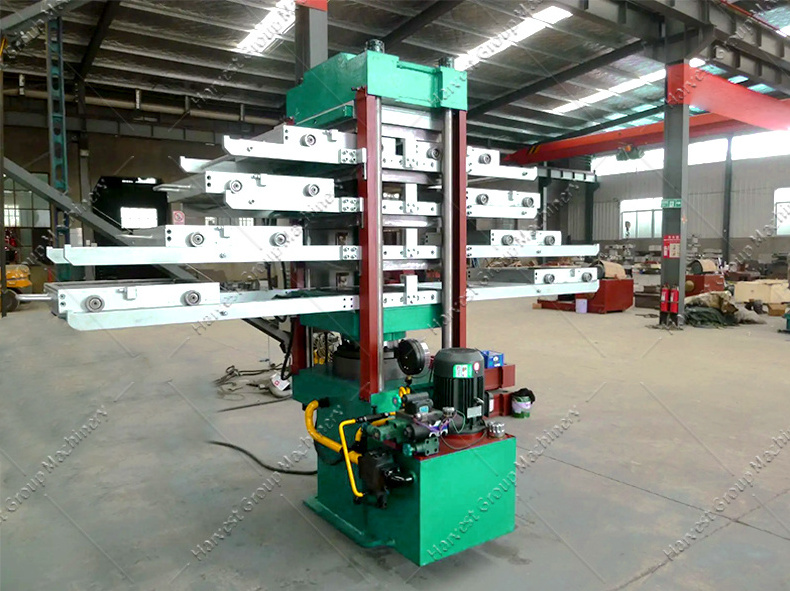 CE/ISO automatic rubber tile paver making machine rubber mold vulcanizer machine rubber tile making machine