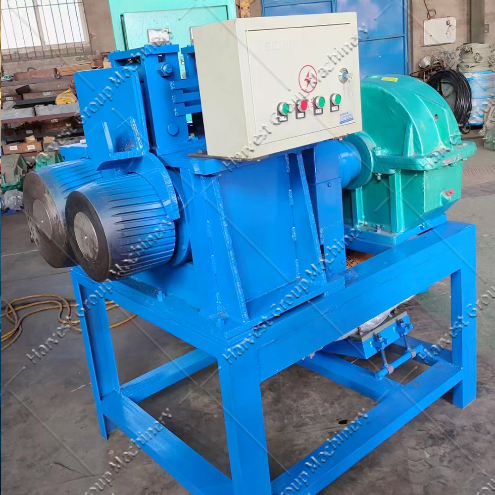 granulator cutting machine rubber roller /double hook tyre steel wire debeader /waste tire shredder trade