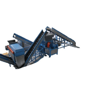 tire shredding machine tire grinding machine