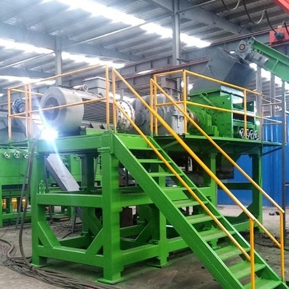 truck tyre recycling machine/ tyre recycling plant in south africa/Automatic scrap tire recycling rubber powder line price