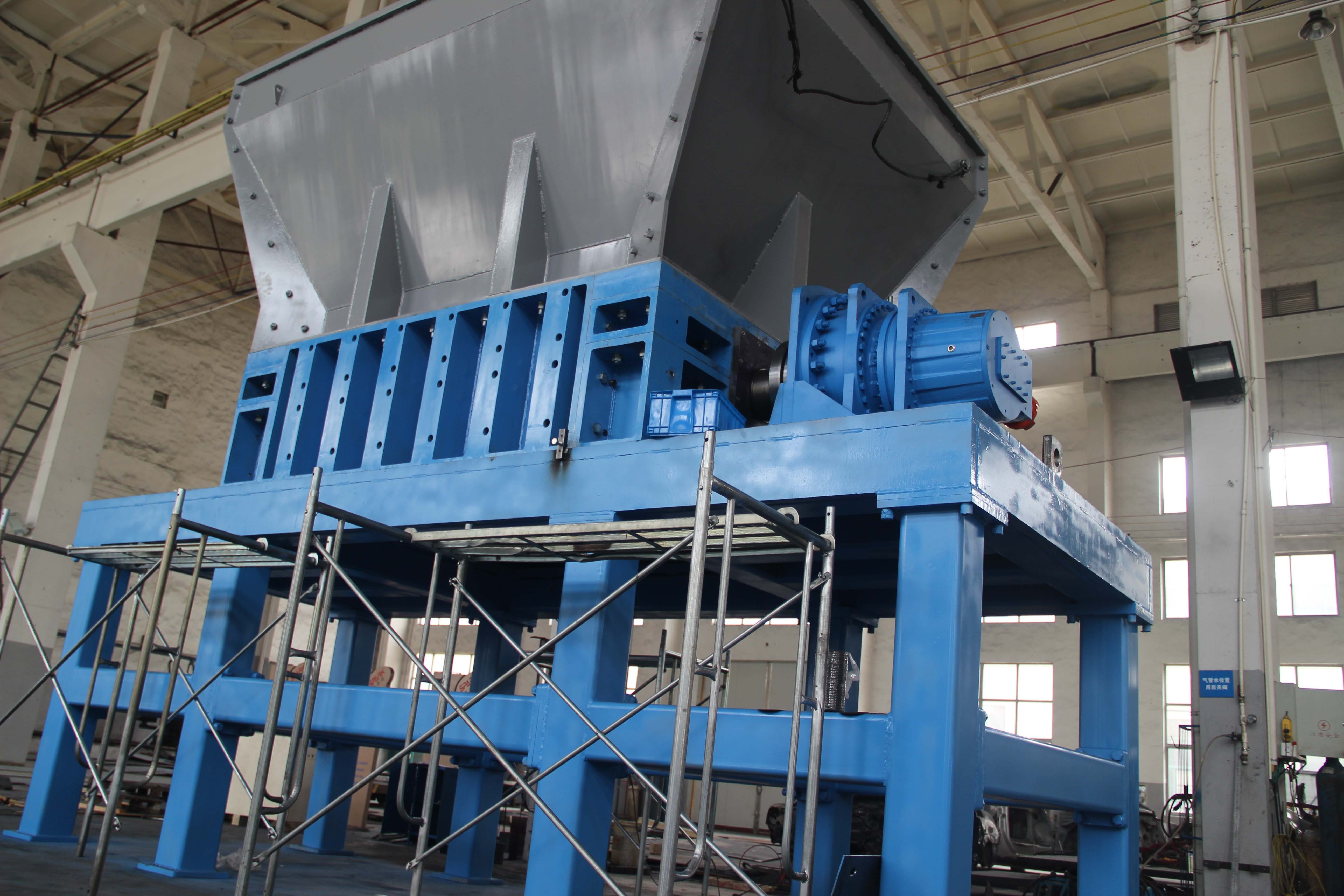 Scrap Shredder Machine Used Waste Metal Metal for Sale Manufacturing Plant South Korea Customized Provided Hot Product 2023 110