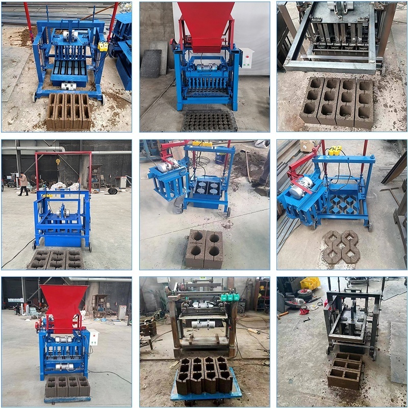 Fly Ash Clay Concrete Cement Brick Machine Hollow Block Brick Making Machine Cement Block Making Machinery