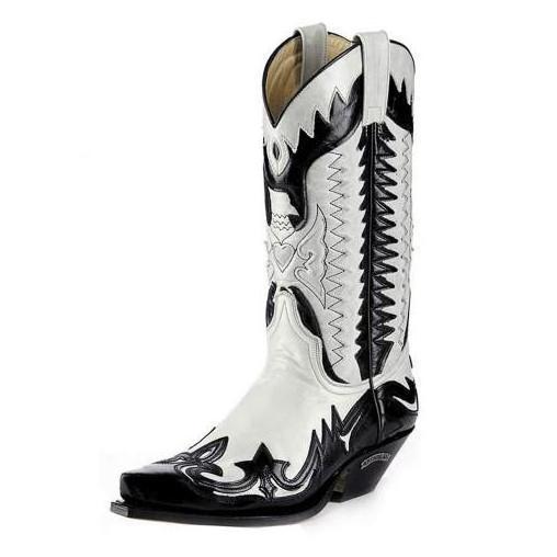 Botas Vaquera Western Exquisite Embroidery Shooting Hunting High Ankle Men' s Boots