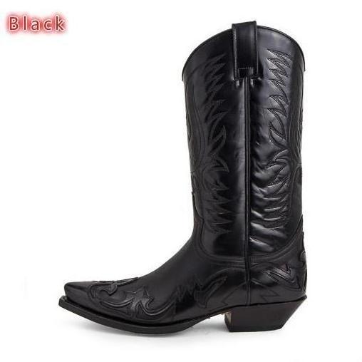 Customization Fashion Trend Western Hand-Sanitizer Embroidery Exquisite Hiking Hunting Ankle Men' s Boots