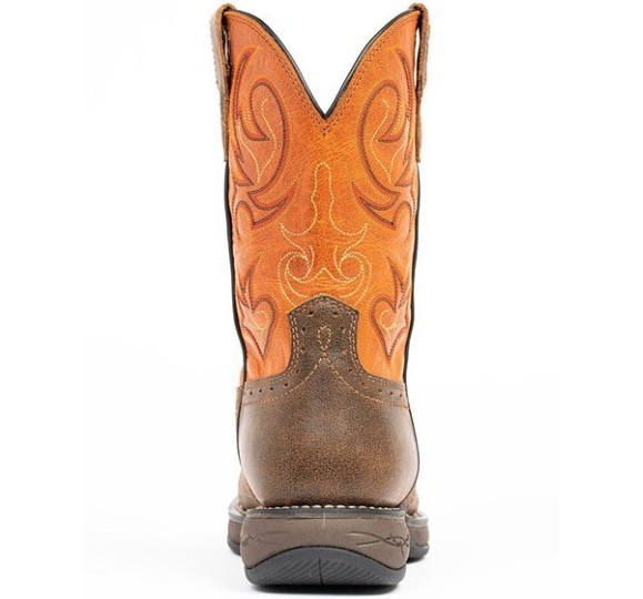 Botas Vaquera Plus Size Western Cowboy Platform Boots with Embroidered Men' s Boot