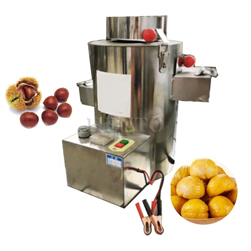 High Efficiency Electric Chestnut Peeler / Chestnuts Organic Peeler / Chestnut Peeling Machine