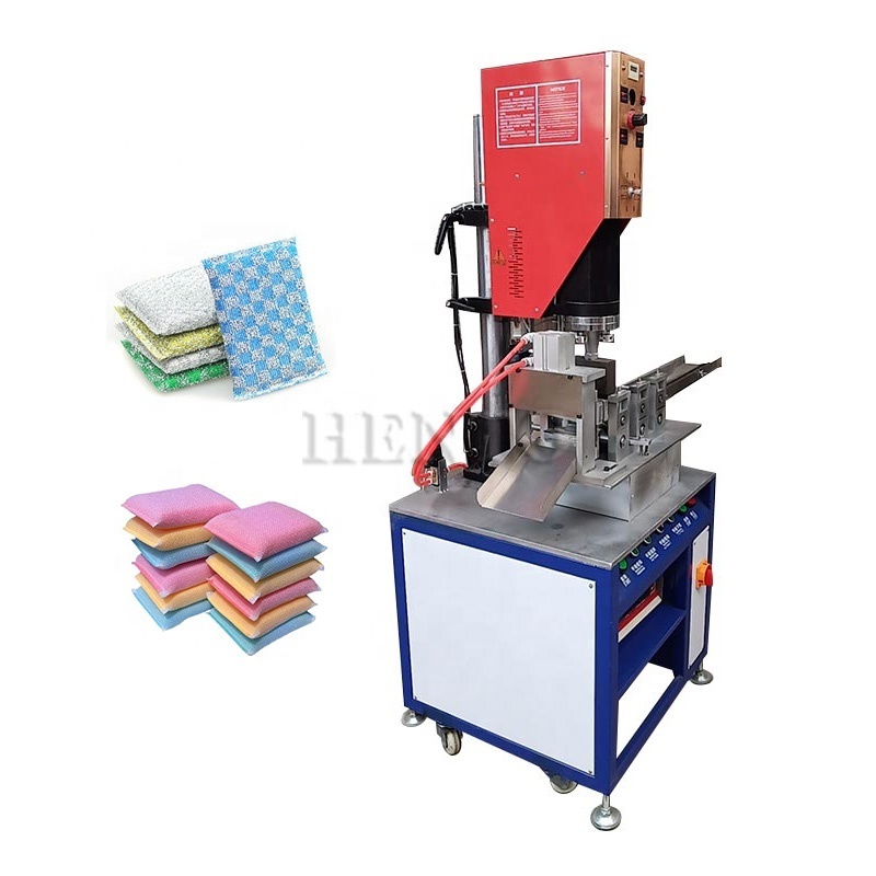 Factory price Kitchen Sponge Scourer Pad Making Machine/Stainless Steel Scrubber Making Machine Scourer for export