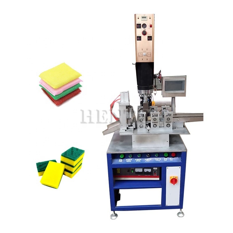 Factory price Kitchen Sponge Scourer Pad Making Machine/Stainless Steel Scrubber Making Machine Scourer for export