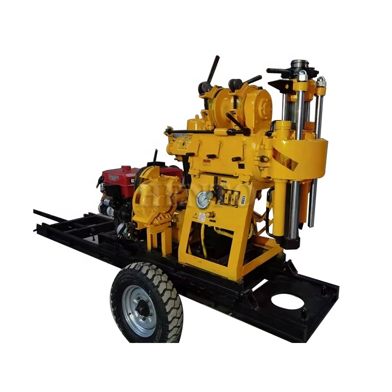 Latest Technology Water Well Drilling Rig 1000 Meters / Swivel For Water Well Drill / Hydraulic Drilling Machine