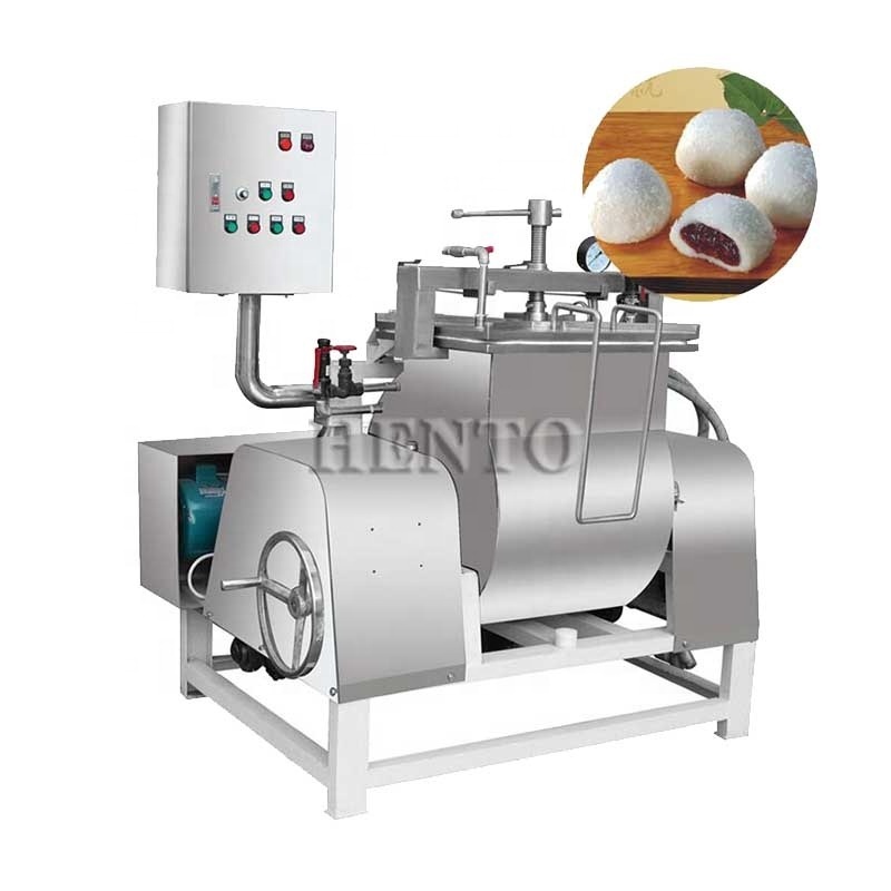 Industrial Mochi Ice Cream Processing Line / Mochi Ice Cream Forming Machine / Sweet Mochi Ice Cream Machine