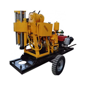 Latest Technology Water Well Drilling Rig 1000 Meters / Swivel For Water Well Drill / Hydraulic Drilling Machine