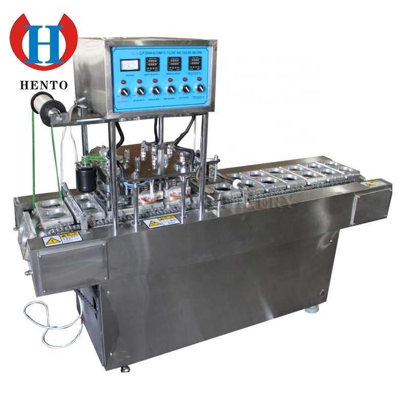 Hot Sale Cup Filling And Sealing Machine Automatic/ Water Cup Filling And Sealing Machine/ K Cup Filling Machine