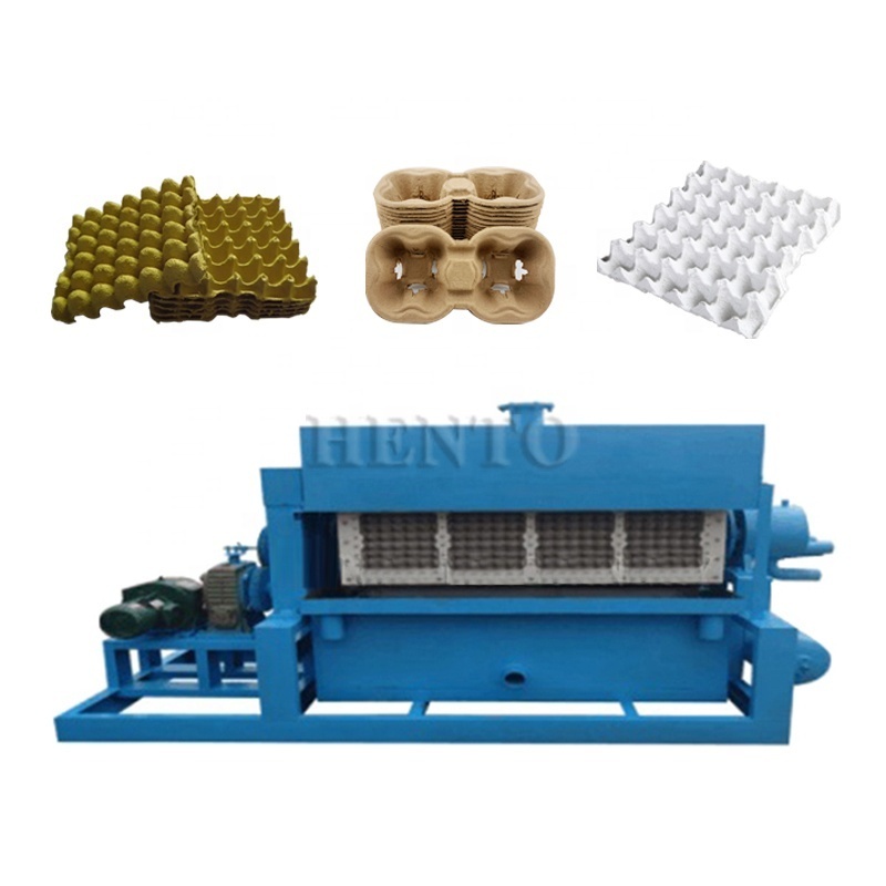 Factory Price Egg Tray Pulp Molding Machine / Making Machine Egg Tray Carton / Paper Egg Tray Machine